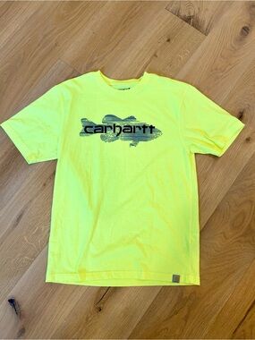 Carhartt neon outdoors shirt